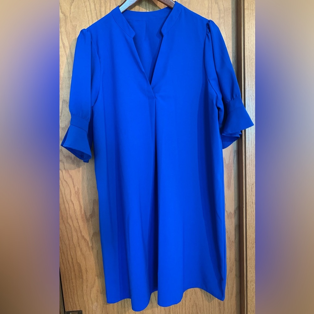 Women’s Blue Sheath Dress